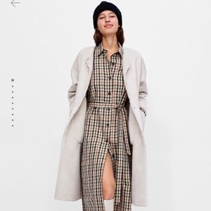ISO ZARA TEXTURED REVERSIBLE COAT